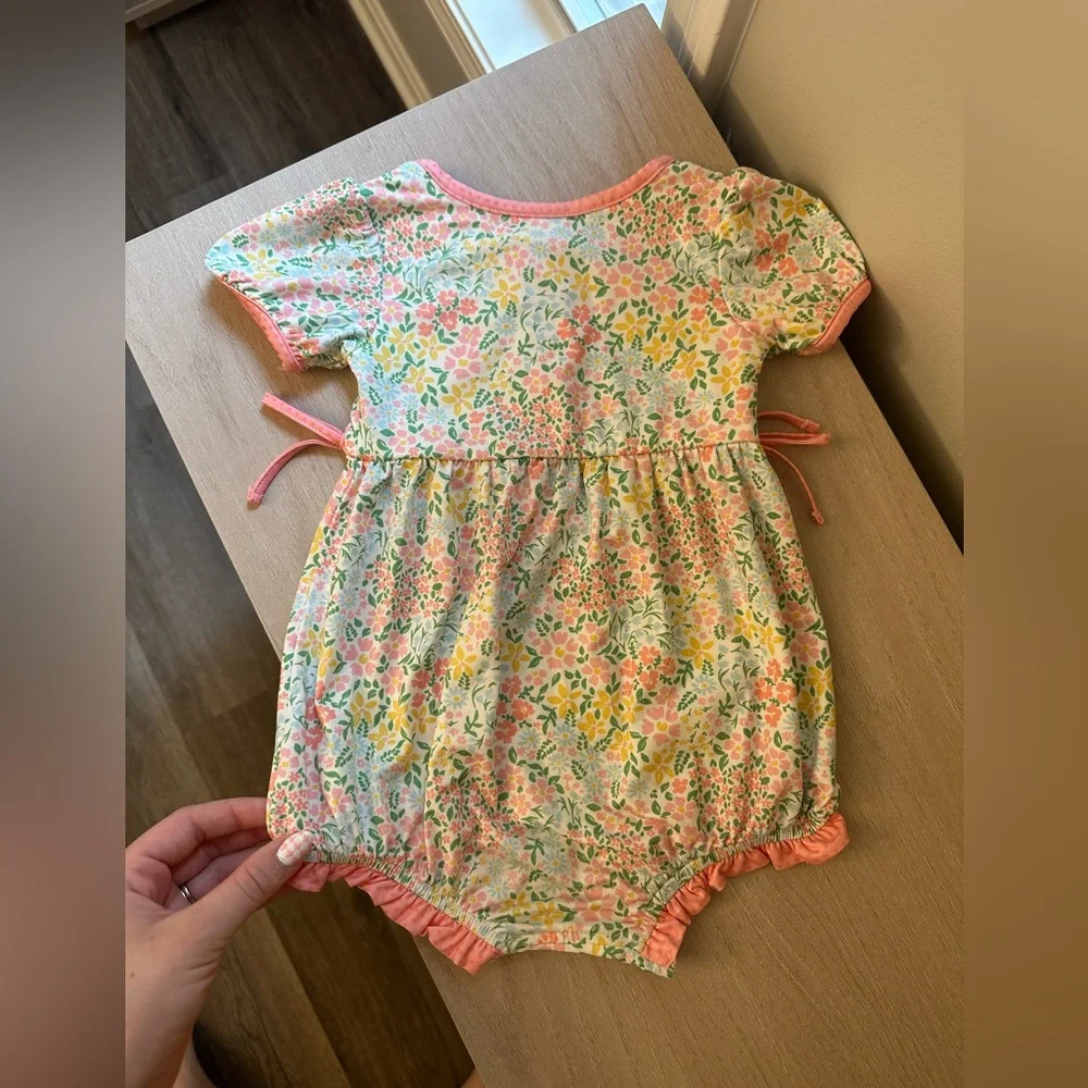 Floral Bubble Romper